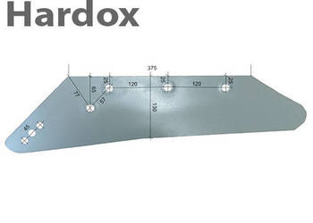 Lemiesz 300hektarów HARDOX 1138399/L do pługa DOWDESWELL