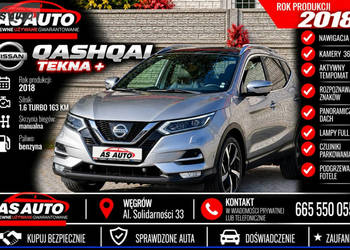 Nissan Qashqai 1,6DIG-T 163KM Tekna+/Navi/Kamera360/FullLed/Panorama/PDC/A…