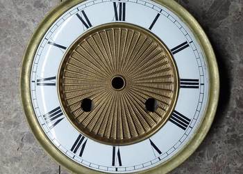 T173 Tarcza starego zegara ściennego 14,5cm 49/30 tzw porcelanka