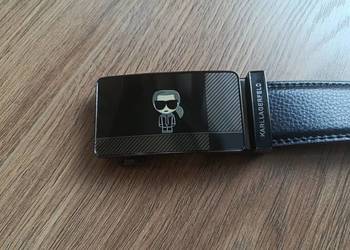 Pasek skórzany męski Karl Lagerfeld