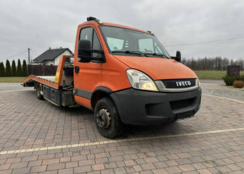 inne Iveco Daily 70C17/P Laweta z dźwigiem