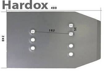 Nakładka HARDOX 929100210/S części do pługa POTTINGER