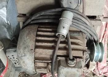 Silnik siłowy 3kw sprawny z kablem na wózku