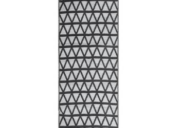 Dywan zewnętrzny czarny 80 x 250 cm PP WM-317006