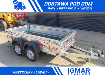Przyczepka samochodowa TEMARED PRAKTI 2612/2 uchylna 264x126 cm