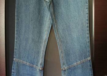 męskie spodnie dżinsowe jeans flare S/44 W27 dżinsy bootcut dzwony