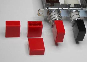 Nasadka, kIawisz do Isostatu Unitra ELTRA 10mm czerwona