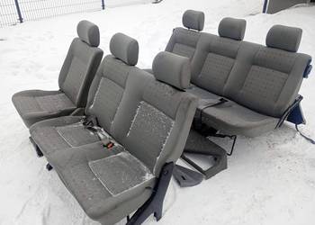 Fotele kanapy siedzenie Volkswagen Transporter T4 Caravelle 2 i 3 rząd
