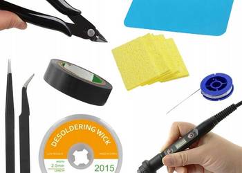 Lutownica Precyzyjna 80W OC80W z Akcesoriami – Zestaw dla Elektronika