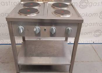 KUCHNIA ELEKTRYCZNA Z PÓŁKĄ 4-PŁYTOWA
