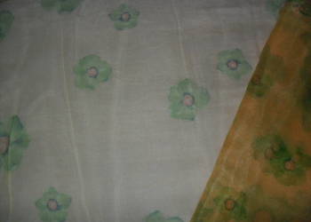 firanka krótka 150 cm.organtyna z szyciem