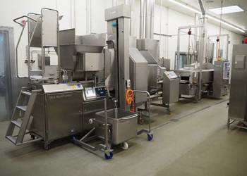 GEA / Stork / Koppens Linia do formowania, panierowania i smażenia