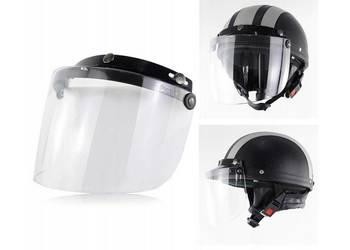 Szyba do kasku motocyklowego z daszkiem