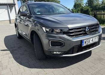 VW T-Roc 2021 r. 1.5 TSI 150 KM od I właściciela od nowości, bogata wersja.