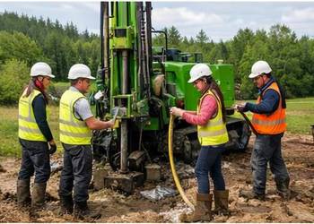 odwierty pod pompę ciepła gruntowa pompa gruntowe pompy ciepła Szprotawa