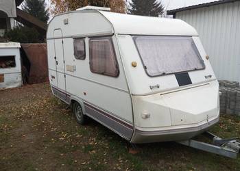 Przyczepa kempingowa na budowę, działkę,stróżówka.