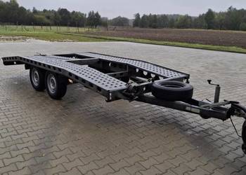 WIOLA laweta W2 _ długa 4,5m _ DMC 2500kg przyczepa MOCNA ładowność 1825kg