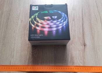 Taśma LED 5m RGBIC,prawiej jak ARGB, SMD 5050, IP65, pilot,
