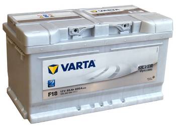 Akumulator VARTA Silver Dynamic F18 85Ah 800A EN