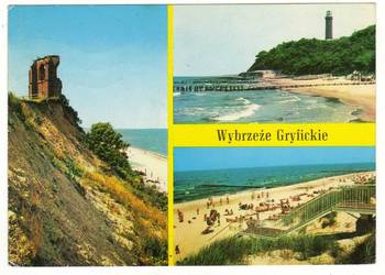 WYBRZEŻE GRYFICKIE TRZĘSACZ MRZEŻYNO NIECHORZE WIELOWIDOKOWA