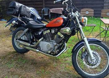 Virago 125 rok 2001 przebieg 14500 km kufer centralny