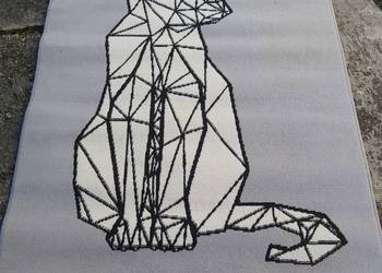 Dywan do dziecięcego pokoju z motywem kota