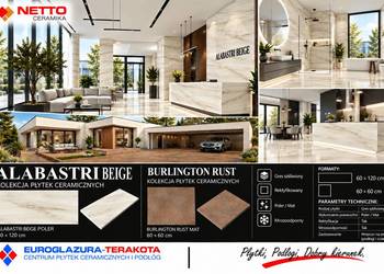 gres 60/120 alabastri beige poler gat.1 Ceramika Netto