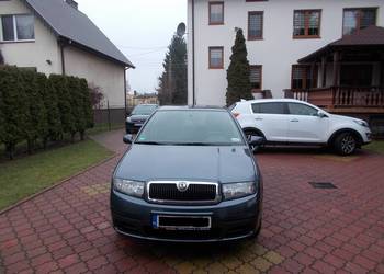 SKODA FABIA 1,2 benz. 2006 r./2007 r. 5 drzwi KLIMAT. mały przebieg zarej.