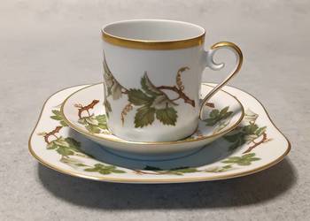 HACKEFORS Winorośl Trio Filiżanka Śniadaniówka Szwecja