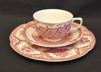 Zestaw kawowy trio angielski Johnson Bros "Old Britain Castles"