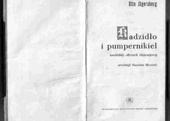 (2639) KADZIDŁO I PUMPERNIKIEL WESTFALSKI OBRAZEK OBYCZAJOWY  OTTO JAGERSBERG