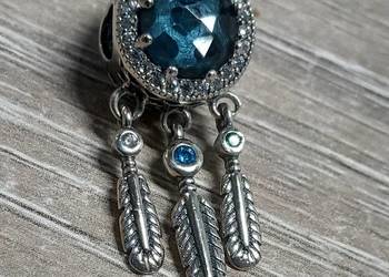 Pandora Charm Moments koralik zawieszka łapacz snów pióra