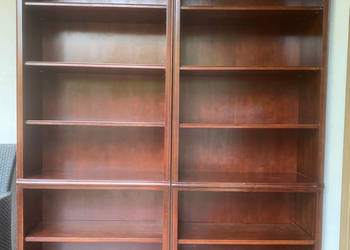 Drewniany stylowy regał, biblioteczka, ciemny brąz firmy Drexel USA