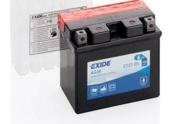 Akumulator motocyklowy 12V 6Ah 100A EN EXIDE ETZ7-BS YTZ7-BS