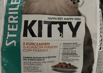 Karma sucha dla kotów po sterylizacji z kurczakiem 1.8 kg.