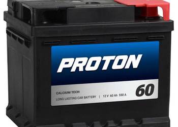 Akumulator 60Ah 480A PROTON Prawy Plus niski