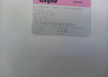 5834280/93192883 Filtr powietrza