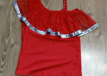 Breeze Girls elegancka bluzka hiszpanka r.134, 9lat