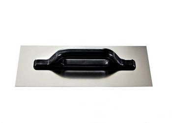 PACA NIERDZEWNA GŁADKA 380mm uchwyt plastikowy