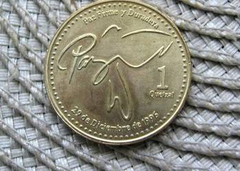 Gwatemala 1 Quetzal 2001r