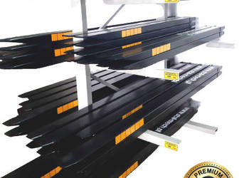 Przedłużki wideł 1700x140x70 4mm S355 J2H Widły Nakładki