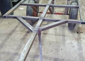 Rama przyczepki przyczepa rolniczej do traktora quada ośka z kołami hamulec