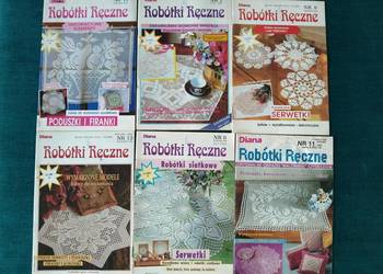 Diana Robótki Ręczne 9 numerów + Moje Robótki 6/2014