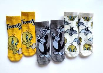 3 Pack skarpetki uniseks Looney Tunes Reserved 25-27