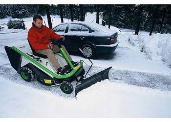 Traktorek odśnieżarka kosiarka z koszem Wolf Garden A80B Etesia