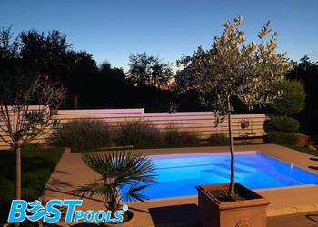 Basen ogrodowy Kreta 4x2.5x1.4m z izolacją marki Bestpools