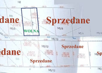 OSTATNIA DZIAŁKA Z WYDANYMI WZ | 1200 m² | 2,5 km od centrum Sokołowa Podl…
