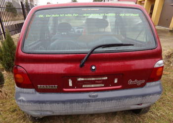 Twingo Maska tyl - kompletna
