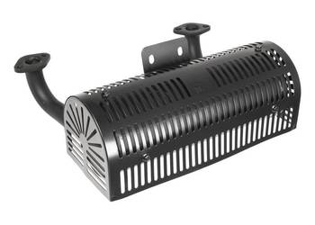 Tłumik Loncin 2P77F 2P80F 2P82F CZĘŚĆ ORYGINALNA 180571314-0001