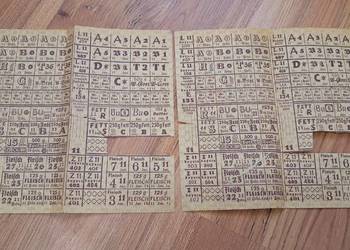 Oryginalne Kartki Żywnościowe RFN – Bawaria 1950 r.